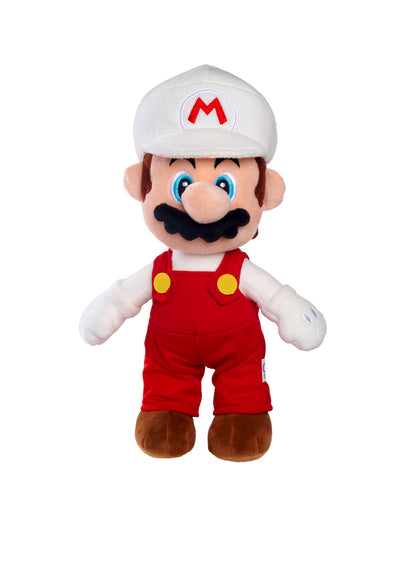 Super Mario - Fire Mario officially licensed soft plush toy 30cm