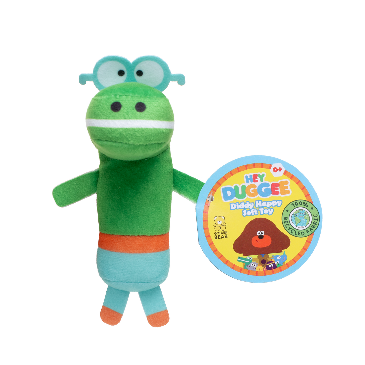 Hey Duggee Small Soft Toy Set: Duggee 13cm, Roly 10cm & Happy 13cm (3 Pieces)