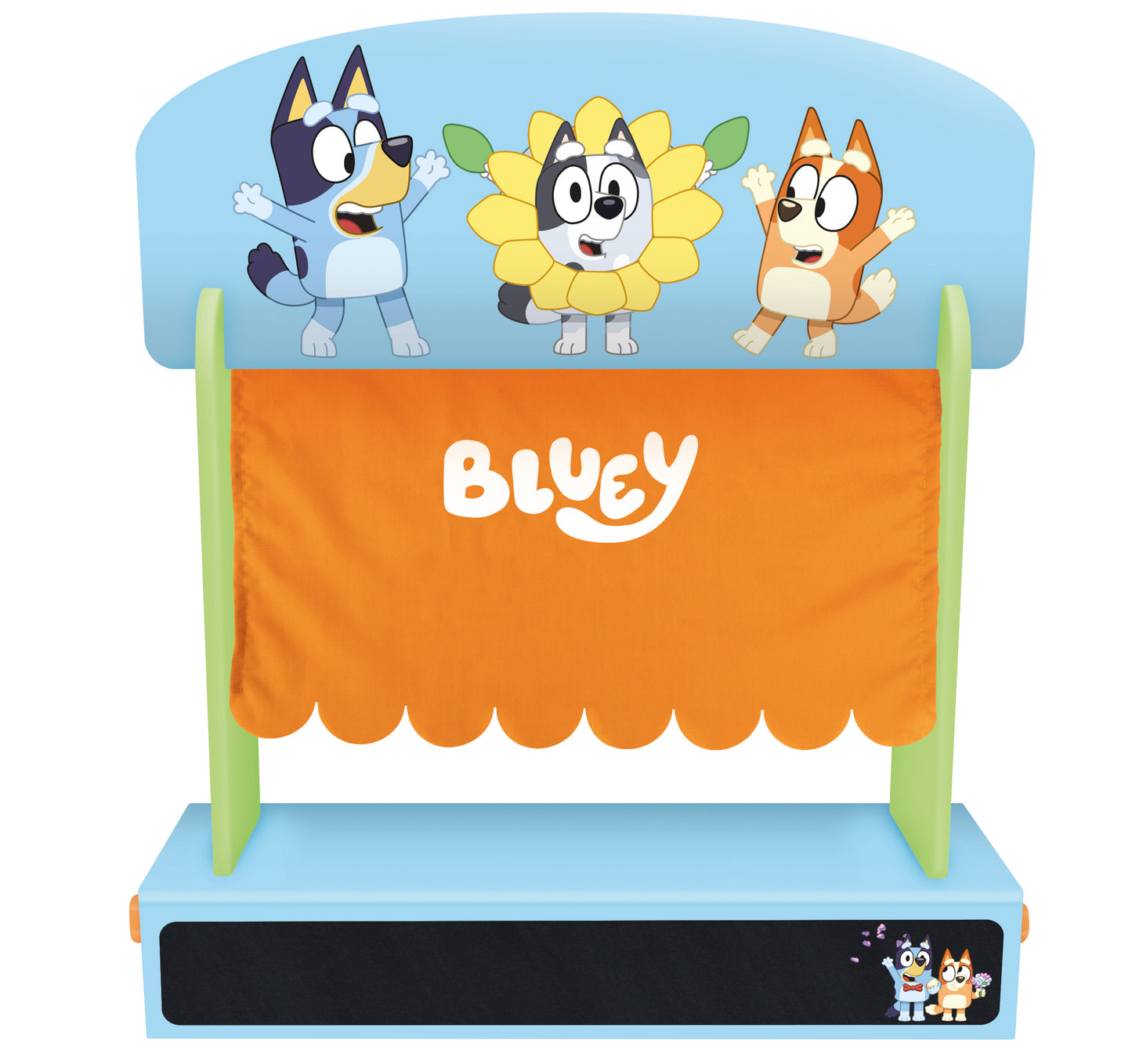 Bluey Wooden Puppet Theater, (69226)