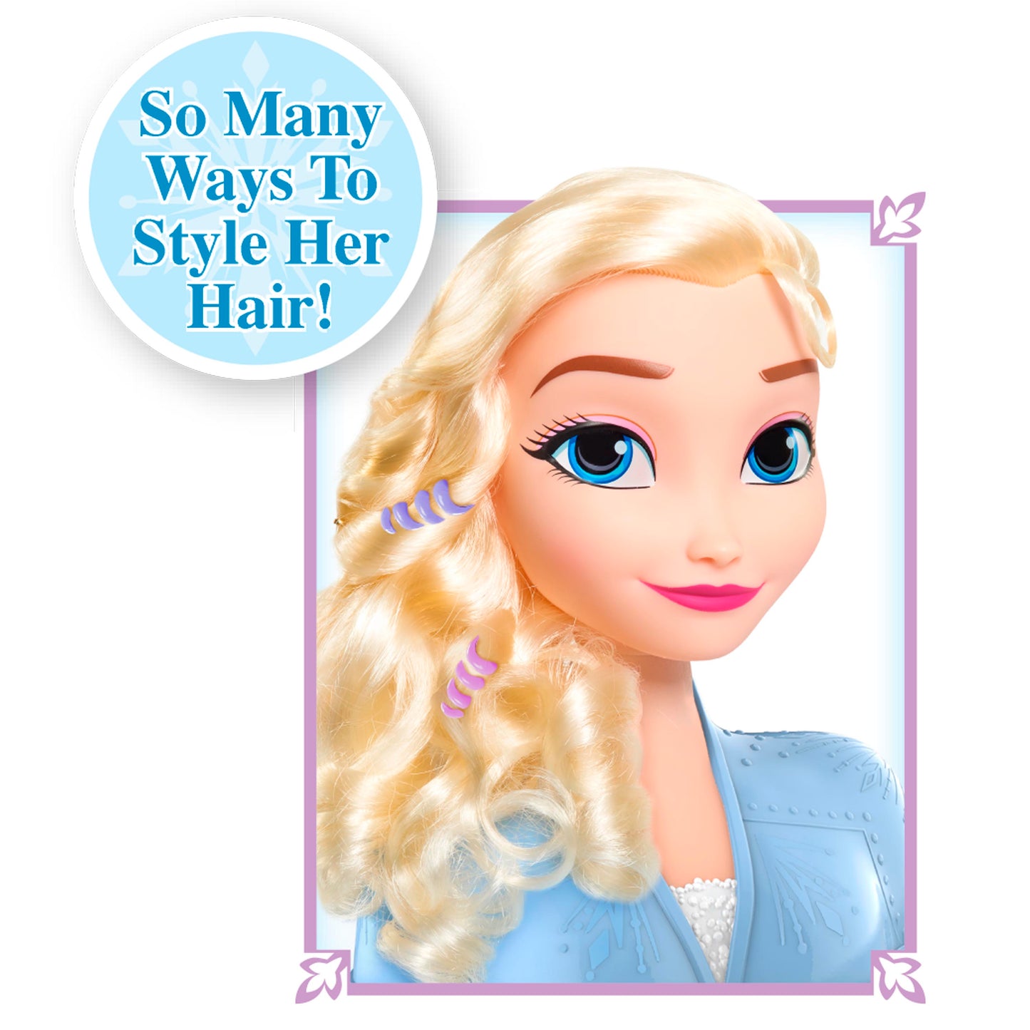 Disney Frozen 2 Basic Elsa Styling Head