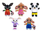 Bing 23cm, Sula 20cm, Pando 20cm, Coco 23cm and Nicky 18cm Soft Toy Collection (5 Pieces), Suitable from Birth