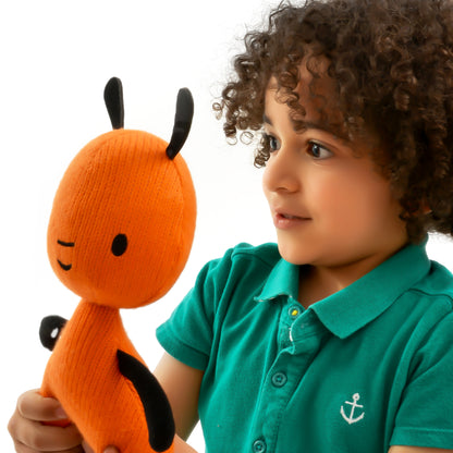 Bing toys, talking Flop teddy bear. Flop makes sounds like he does in the Bing CBeebies TV Show. Perfect toddler toys.