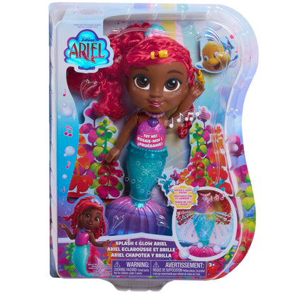 Disney Junior Splash & Glow Ariel Doll