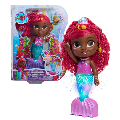 Disney Junior Splash & Glow Ariel Doll