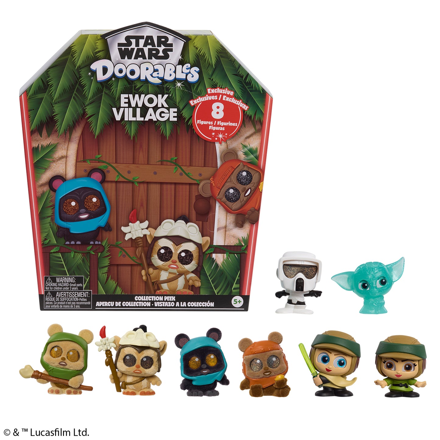 STAR WARS™ Doorables Ewok Village Collection Peek