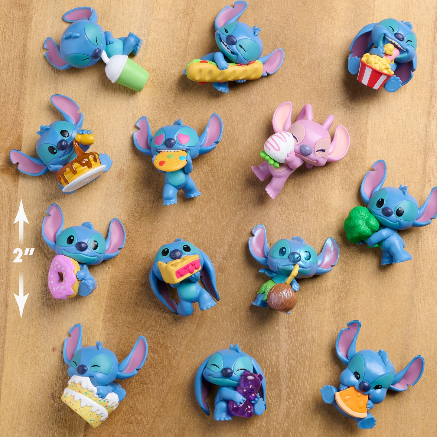 Stitch Feed Me Series Capsule Mini Figures Series 3 (46288) : 4 Pack