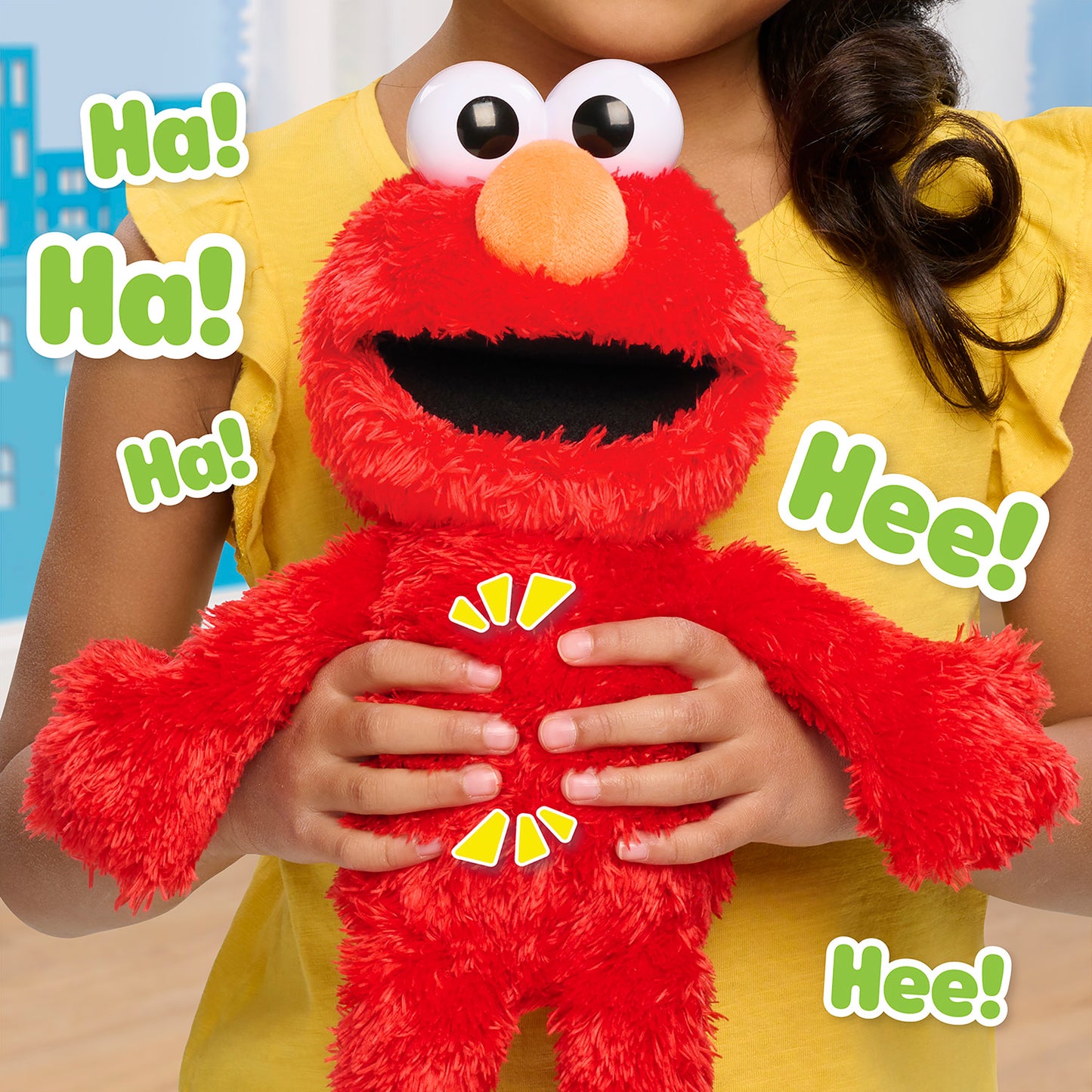 Sesame Street Tickle Me Elmo Soft Toy 34cm