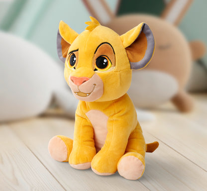 Disney Lion King Character 25cm tall, Celebrating 30 Years of The Lion King, cuddly soft toy.