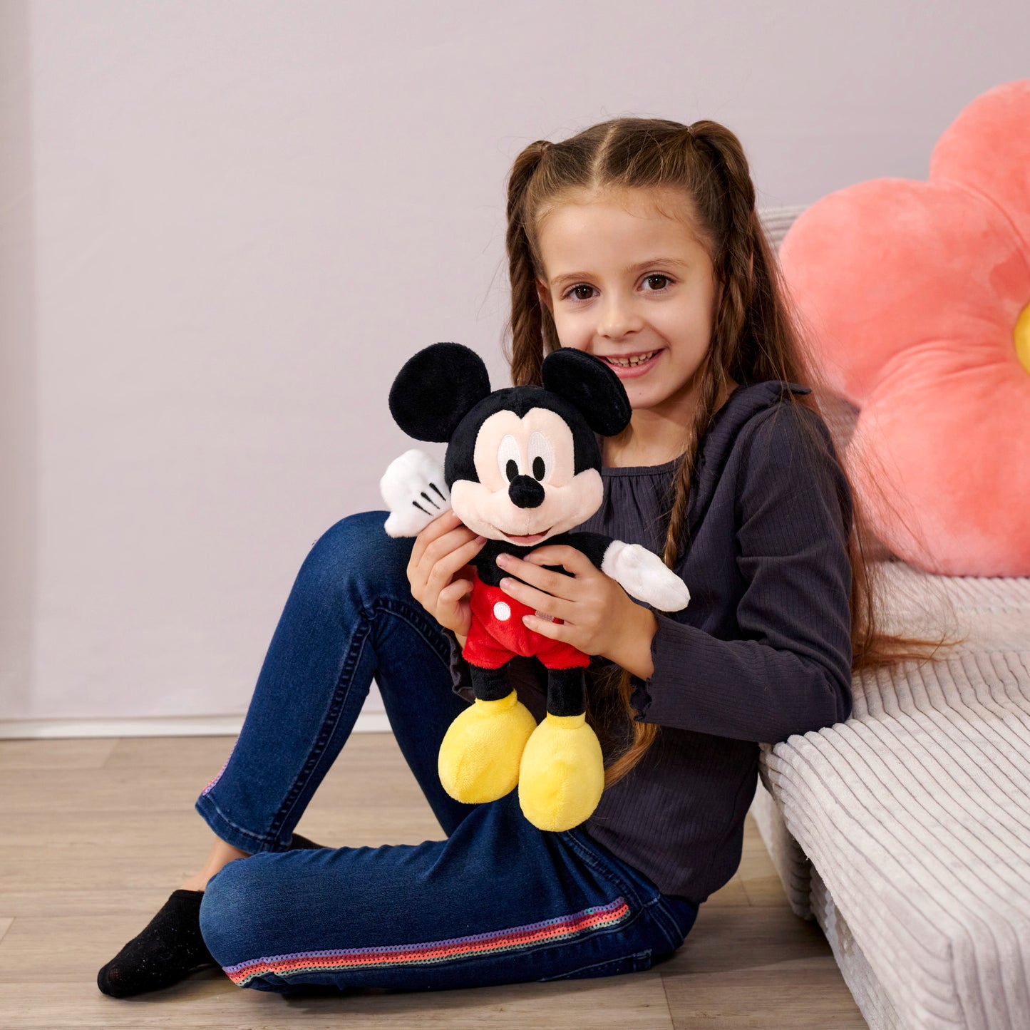 Simba DISNEY - MICKEY MOUSE - 25CM PLUSH,Black