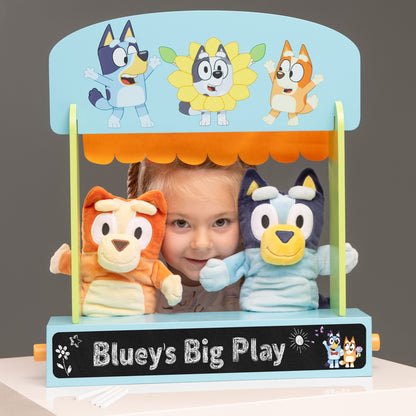 Bluey Wooden Puppet Theater, (69226)