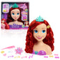 Disney Princess Ariel Styling Head, 18-pieces, Pretend Play, Kids Toys for Ages 3 Up