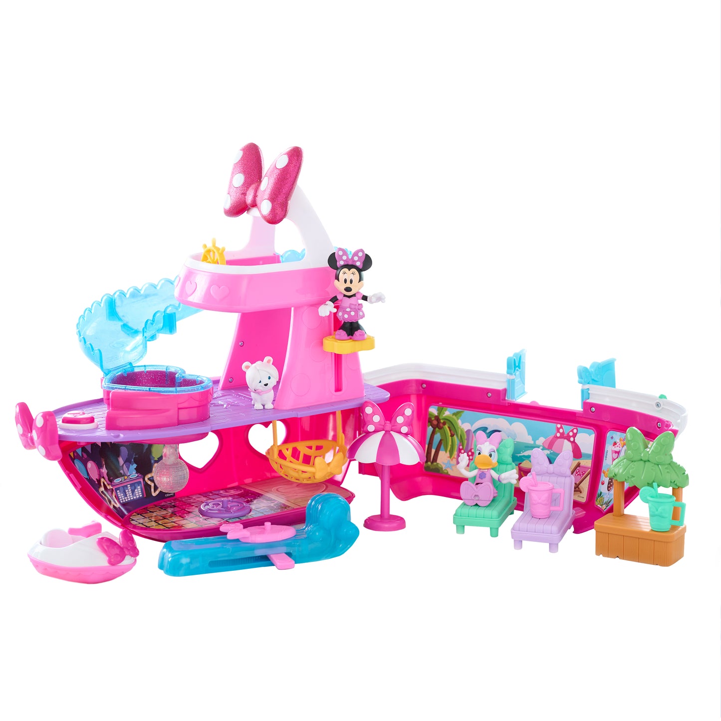 Disney Junior Minnie Mouse Bowdazzling Yacht Playset