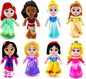 Disney Princesses Soft Toy Collection : Ariel 19cm , Moana 20cm, Cinderella 21cm, Belle 21cm, Mulan 19cm, Rapunzel 18cm, Snow White 21cm, Aurora 18cm . (8 Pieces)