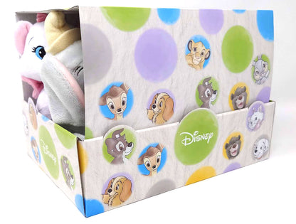 Disney Classic Animals Small Soft Toy Collection :Baloo 15cm, Lady 14cm, Thumper 16cm, Simba 15cm, Bambi 15cm, Marie 15cm, Dumbo 17cm, Dalmation 15cm. (8 Pieces)