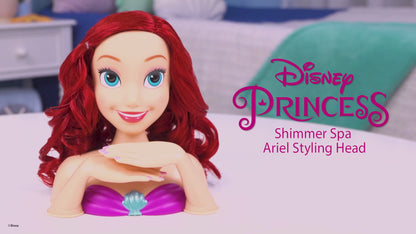 Disney 87368 Princess Feature Spa Styling Head -Ariel